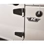 Rampage 2007-2018 Jeep Wrangler(JK) Door Hinges - Black