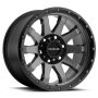 Raceline 934G Clutch 20x10in / 8x170 BP / -19mm Offset / 125.2mm Bore - Gunmetal Wheel