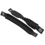 Fishbone Offroad 97-06 Jeep Wrangler Paracord Door Handles - Black