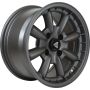 Enkei 477-580-4925GM Compe 15x8 25mm Offset 4x100 Bolt Pattern 72.6mm Bore Gunmetal Wheel