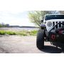 Fishbone Offroad FB23454F 2018+ Jeep Wrangler JL/JLU/2020+ Gladiator JT  Steel Front Fender Flares  - Black
