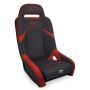 PRP Seats A7301-PORXP-204 PRP Polaris RZR PRO XP/PRO R/Turbo R GT3 Suspension Seat- Black/Red