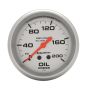 AUTOMETER ATM4622 Pro Comp 2-5/8in Silver Liq-Fill Oil 0-200 PSI