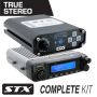 Rugged Radios MCK-STX-2P-M1 STX STEREO Complete Master Comm Kit w/ Intercom - 2-Way Radio M1 VHF Business Band