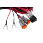 Diode Dynamics DD4033 Light Duty Dual Output Light Bar Wiring Harness