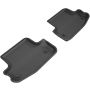3D MAXpider 18-20 Audi A5 Coupe / S5 Coupe Kagu 2nd Row Floormats - Black