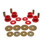 Energy Suspension 90-94 Mitsubishi Eclipse AWD Red Sub-Frame Bushing Set