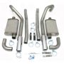JBA 40-2655 65-70 Ford Mustang 260-428 409SS Dual Under Rear Valance Header Back Exhaust