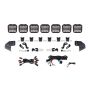 Diode Dynamics DD7264 Bronco SS5 Pro CrossLink Windshield - White Combo Lightbar Kit