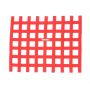 RACEQUIP RQP721015 Ribbon Window Net Red Non-SFI