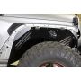 Fishbone Offroad 2018+ Jeep Wrangler/Gladiator - Black Powdercoat Front Inner Fenders