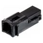 NAMZ NA-174460-2 AMP Multilock 2-Position Male Wire Cap Housing (HD 73102-96BK)