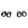 Akrapovic TP-CT/10 Tail pipe set (Carbon)