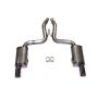 JBA 15-20 Mustang EcoBoost 304SS Axle Back Exhaust