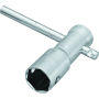 BikeMaster 150335 3-Way Plug Wrench - 10mm/12mm/14mm