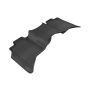 3D MAXpider 2009-2020 Dodge Ram 1500/2500/3500 Crew Cab Kagu 2nd Row Floormats - Black