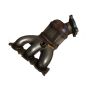 AB Catalytic 0855 Direct Fit Manifold Converter Right Side EPA (Federal)