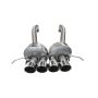 CORSA Performance 14777 Corsa 2015-2019 Chevrolet Corvette C7 Z06 6.2L 2.75in Xtreme Axle-Back w/ Dual NPP