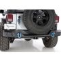 Rampage 99619 07-18 Jeep Wrangler JK (Incl. Unlimited) Trailguard Rear Bumper - Black