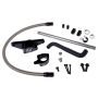 Fleece Performance 03-05 Auto Trans Cummins Coolant Bypass Kit w/ Stainless Steel Braided Line