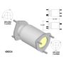 Borla 400024 XR-1 Multicore Muffler