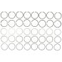 MAHLE 40141CP Engine Piston Ring Set