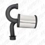 MBRP Exhaust 4025306 Trail Muffler; Bolt-on Design; Packed Muffler.