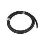 #6 Black Nylon Braided PTFE Hose  10 feet