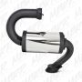 MBRP Exhaust 4055210 Trail Muffler; Bolt-on Design; Packed Muffler.