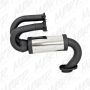 MBRP Exhaust 4080309 Race Muffler; Bolt-on Design; Packed Muffler.