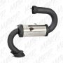 MBRP Exhaust 4090210 Race Muffler; Bolt-on Design; Packed Muffler.
