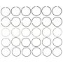 MAHLE 40975 Engine Piston Ring Set
