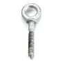 Forney 61369 Screw Eye Bolt Shoulder, Hot Dipped Galvanized, 1/2-Inch-by-3-1/4-Inch Overall Length