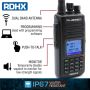Rugged Radios RDH-X-HV WATERPROOF - Rugged RDH-X - Bus Band 2-Way Radio - Digital and Analog / Safety Yellow