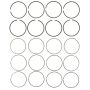 MAHLE 41599 Engine Piston Ring Set