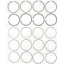 MAHLE 41608 Engine Piston Ring Set