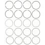 MAHLE 41676 Engine Piston Ring Set