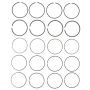 MAHLE 41724 Engine Piston Ring Set