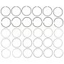 MAHLE 41732CP.030 Engine Piston Ring Set