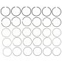 MAHLE 41741 Engine Piston Ring Set