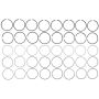 MAHLE 41751 Engine Piston Ring Set