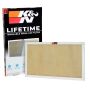 K&N HVC-11625 HVAC Filter; 16 x 25 x 1