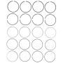 MAHLE 41851CP Engine Piston Ring Set