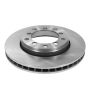 Yukon Gear & Axle YP BR-06 Yukon Gear Front Double Drilled Brake Rotor For Jeep Wrangler 5 X 55in Spin-Free Kit