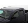 AVS 04-15 Nissan Titan Crew Cab Ventvisor Outside Mount Window Deflectors 4pc - Smoke