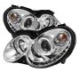 SPYDER 5038029 Projector Headlights - LED Halo - DRL - Chrome