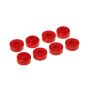Prothane 19-427 Universal End Link Bushings - 1/2in x 1 OD (Set of 8) - Red
