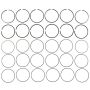 MAHLE 42076CP Engine Piston Ring Set