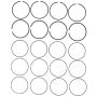 MAHLE 42077CP Engine Piston Ring Set