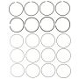 MAHLE 42086CP Engine Piston Ring Set